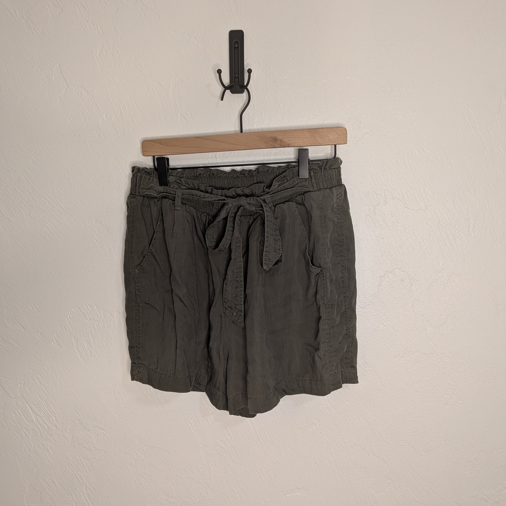 Knox Rose Dark Green Women's Cargo Shorts